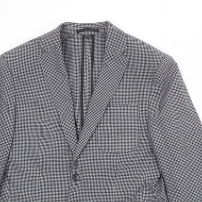 Mens UK Size 38 Marks and Spencer Regular Grey Suit Jacket