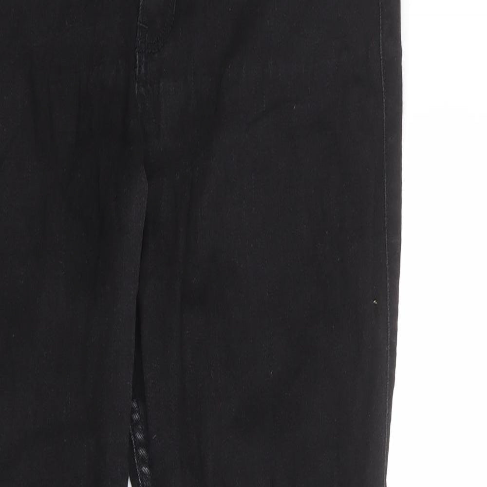 Hollister Womens Black Cotton Skinny Jeans Size 29 in L26 in Regular Zip