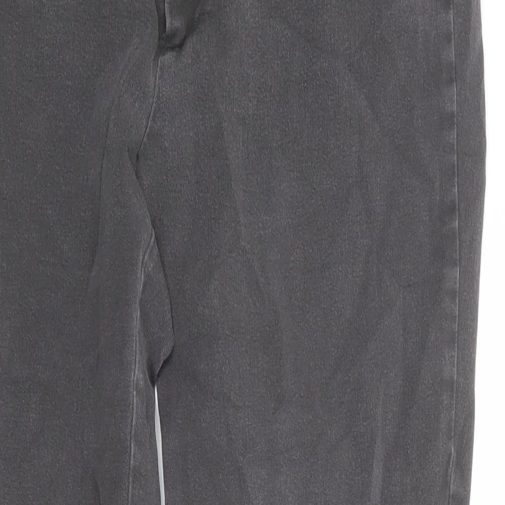 Womens UK Size 8 Gap Regular Fit Chino Grey Trousers