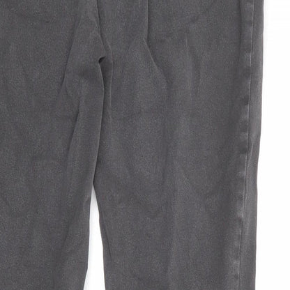 Womens UK Size 8 Gap Regular Fit Chino Grey Trousers