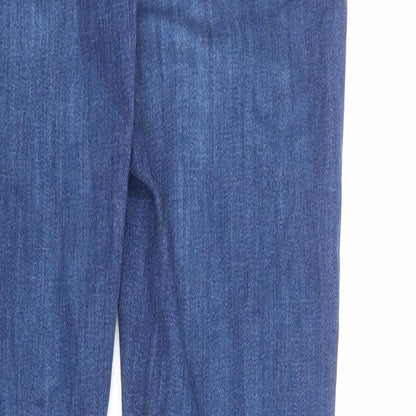 ASOS Mens Blue Cotton Skinny Jeans Size 28 in Regular Zip
