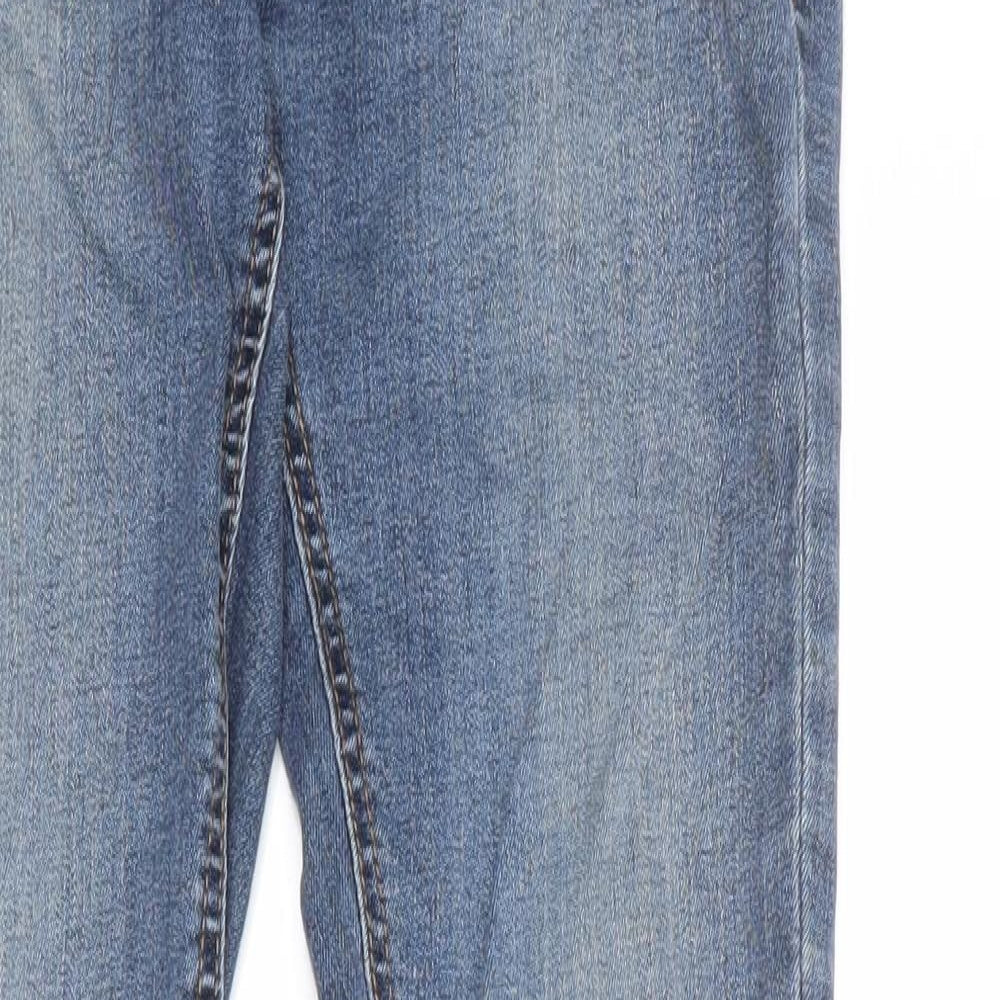 Denim & Co. Mens Blue Cotton Skinny Jeans Size 30 in Regular Zip