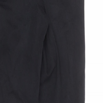 Topshop Womens Black Cotton Skinny Jeans Size 28 in Regular Zip