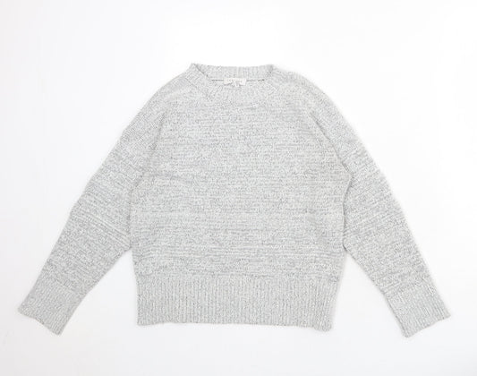 Womens UK Size S Topshop Grey Pullover Jumper