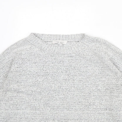 Womens UK Size S Topshop Grey Pullover Jumper