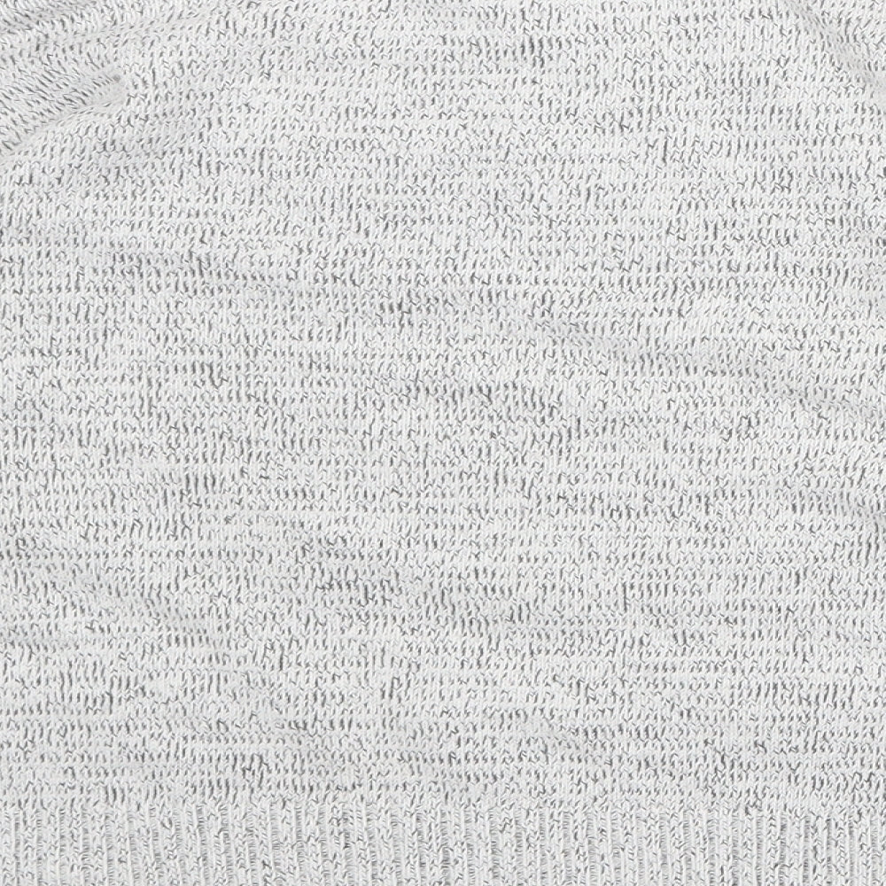 Womens UK Size S Topshop Grey Pullover Jumper