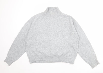 Womens UK Size M H&M Grey Pullover Jumper