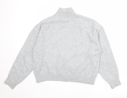 Womens UK Size M H&M Grey Pullover Jumper