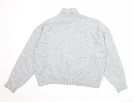 Womens UK Size M H&M Grey Pullover Jumper