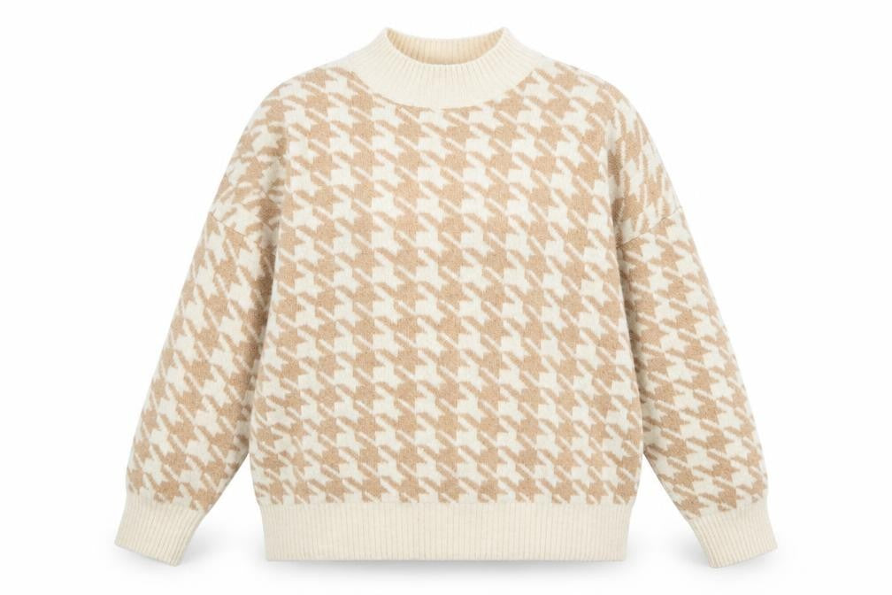 Womens UK Size 18 M&Co Beige Pullover Jumper
