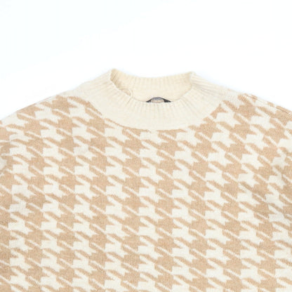 Womens UK Size 18 M&Co Beige Pullover Jumper