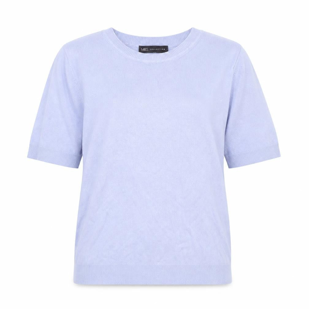 Womens UK Size 10 Marks and Spencer Blue Pullover Jumper