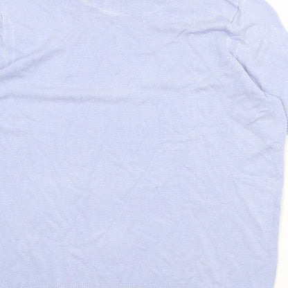 Womens UK Size 10 Marks and Spencer Blue Pullover Jumper