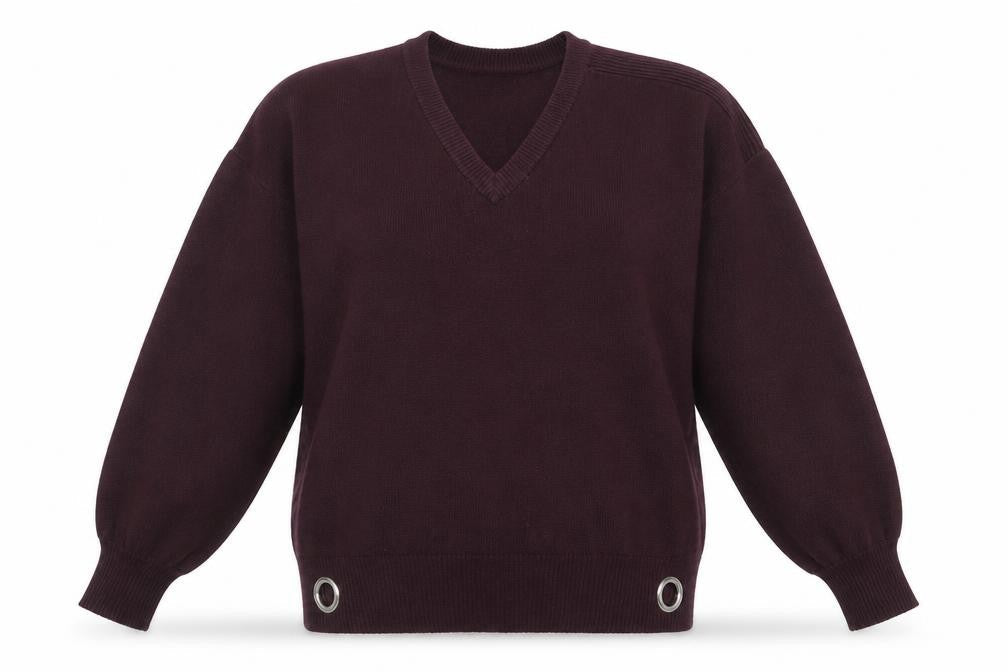 Womens UK Size S River Island Red Pullover Jumper