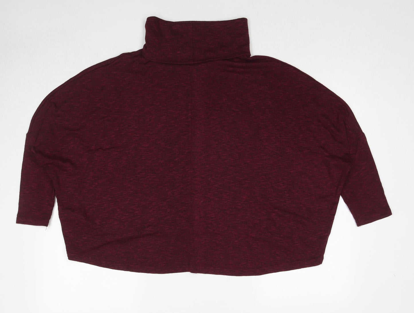 Womens UK Size 10 New Look Red Pullover Jumper