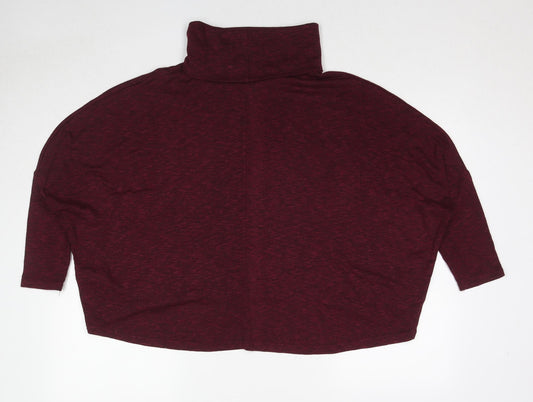 Womens UK Size 10 New Look Red Pullover Jumper