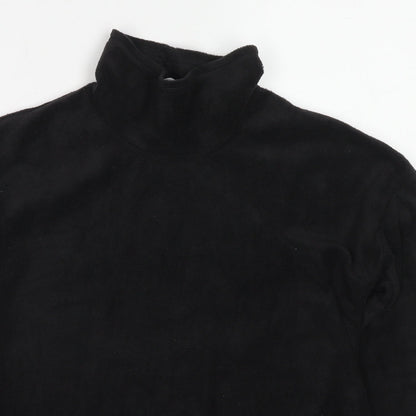 DECATHLON Womens Black Polyester Pullover Sweatshirt Size M Pullover