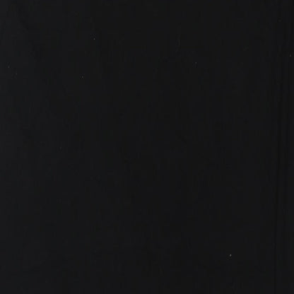 Gap Womens Black Viscose Tank Dress Size L Scoop Neck Pullover