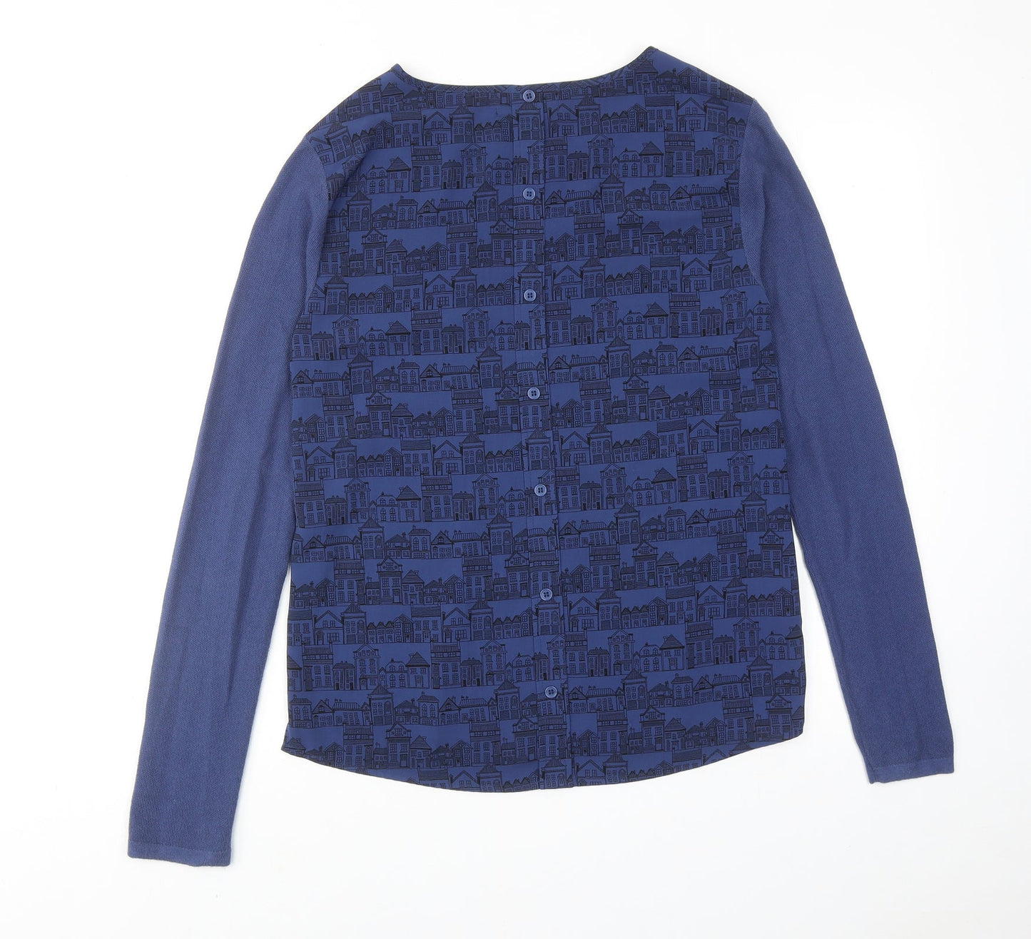 Womens UK Size 10 NEXT Blue Pullover Jumper