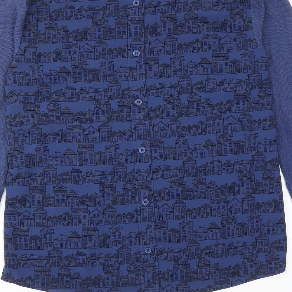 Womens UK Size 10 NEXT Blue Pullover Jumper