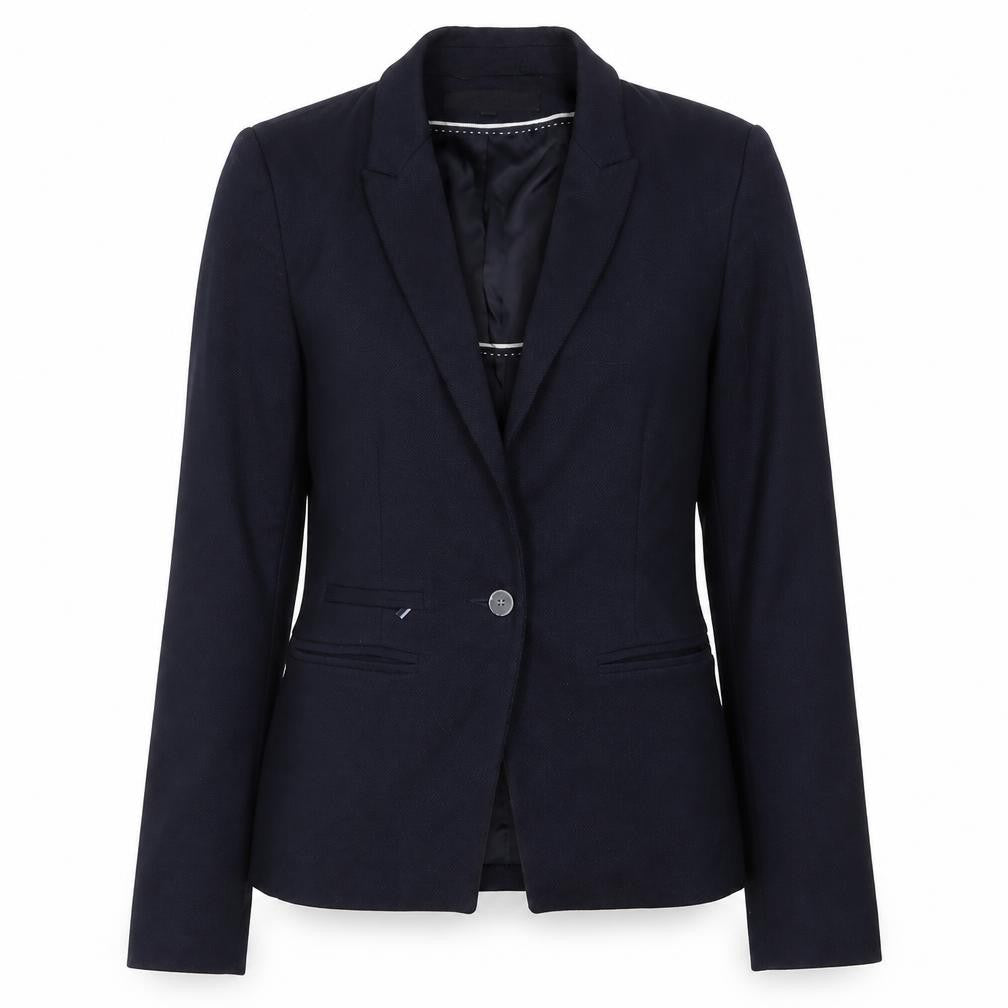 Womens UK Size 10 NEXT Regular Blue Suit Jacket