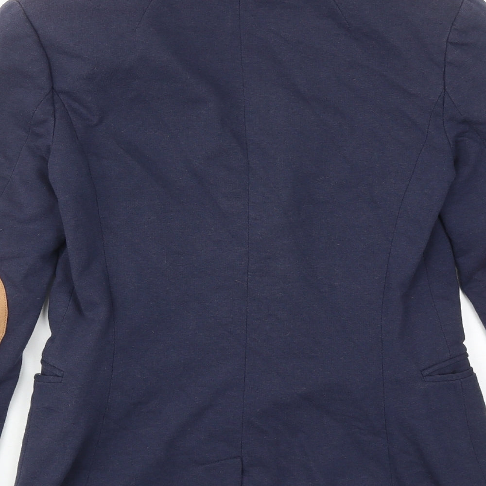 Womens UK Size 8 H&M Blue Jacket