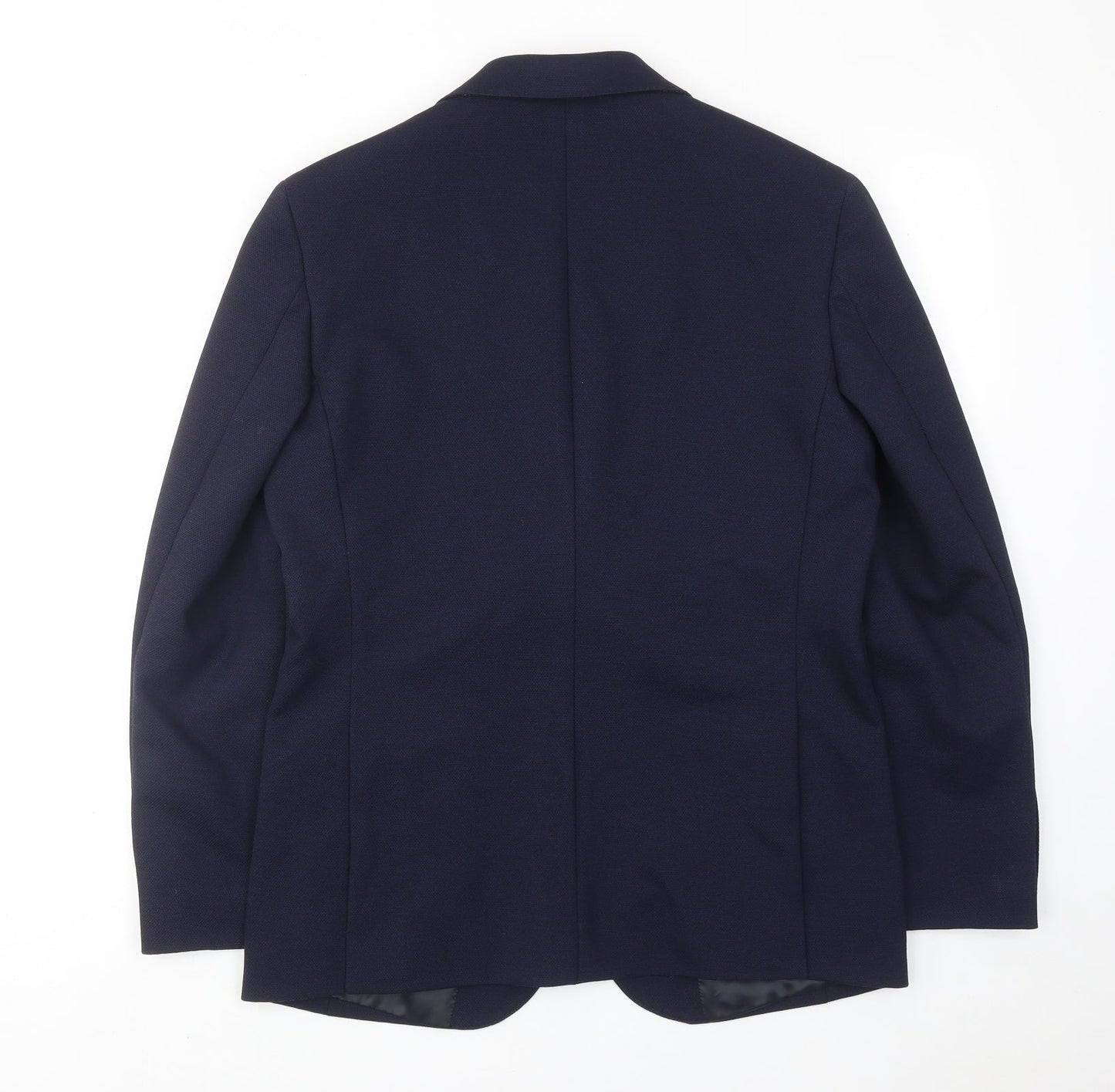 Mens UK Size 38 Marks and Spencer Regular Blue Suit Jacket