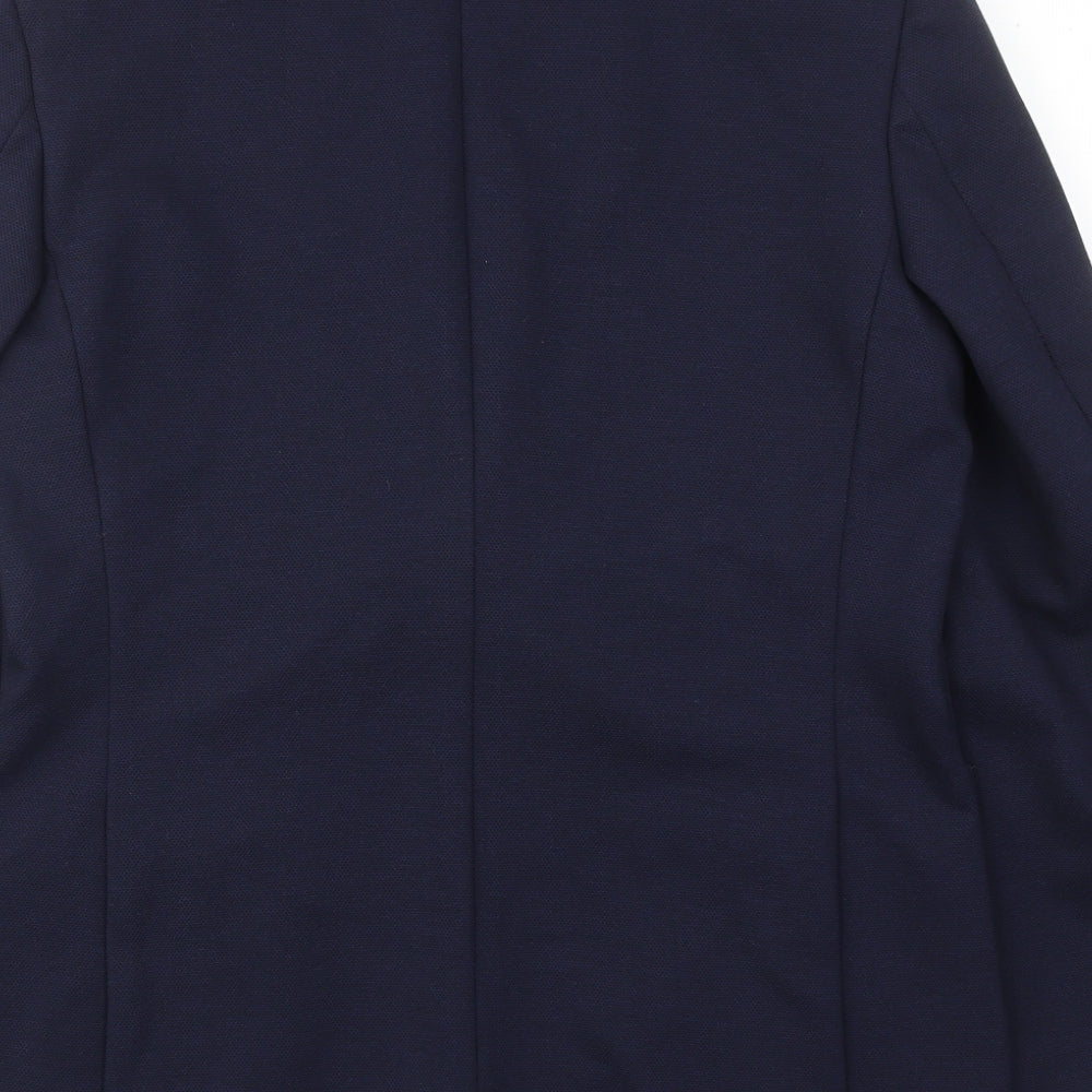 Mens UK Size 38 Marks and Spencer Regular Blue Suit Jacket