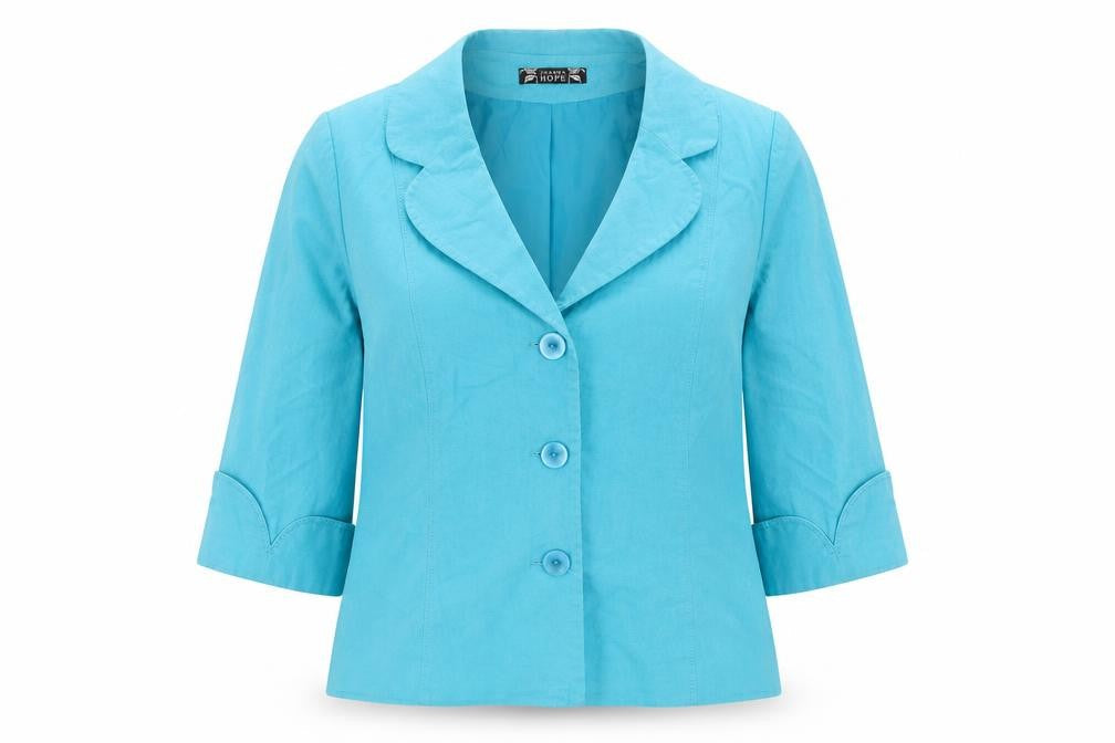 Womens UK Size 8 Joanna Hope Blue Jacket