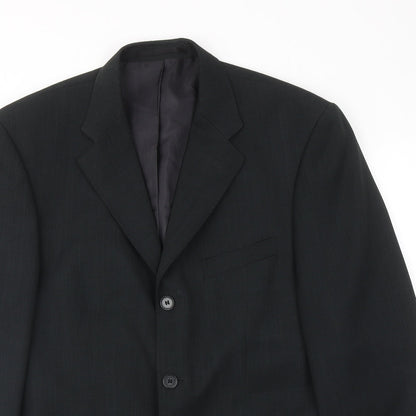 Mens UK Size 40 West Brook Regular Grey Suit Jacket