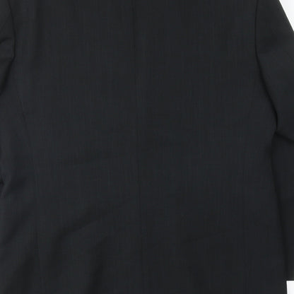 Mens UK Size 40 West Brook Regular Grey Suit Jacket