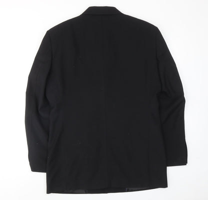 Mens UK Size 38 New Look Regular Black Suit Jacket