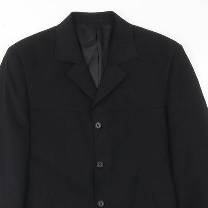 Mens UK Size 38 New Look Regular Black Suit Jacket