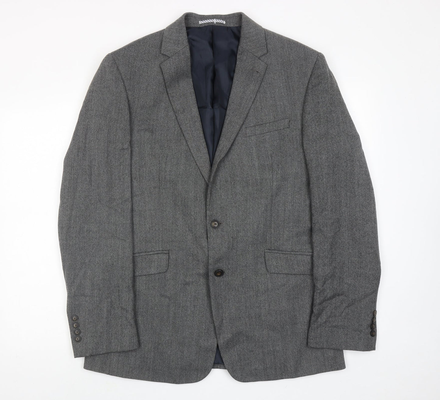 Mens UK Size 42 Marks and Spencer Regular Grey Suit Jacket