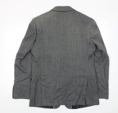 Mens UK Size 42 Marks and Spencer Regular Grey Suit Jacket
