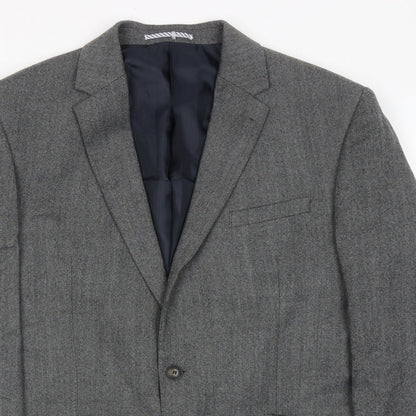 Mens UK Size 42 Marks and Spencer Regular Grey Suit Jacket