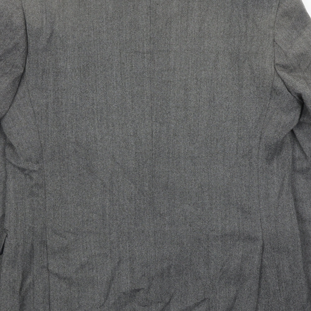 Mens UK Size 42 Marks and Spencer Regular Grey Suit Jacket