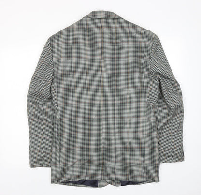 Mens UK Size 40 Debenhams Regular Green Suit Jacket