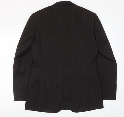 Mens UK Size 38 Topman Regular Brown Suit Jacket