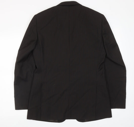 Mens UK Size 38 Topman Regular Brown Suit Jacket