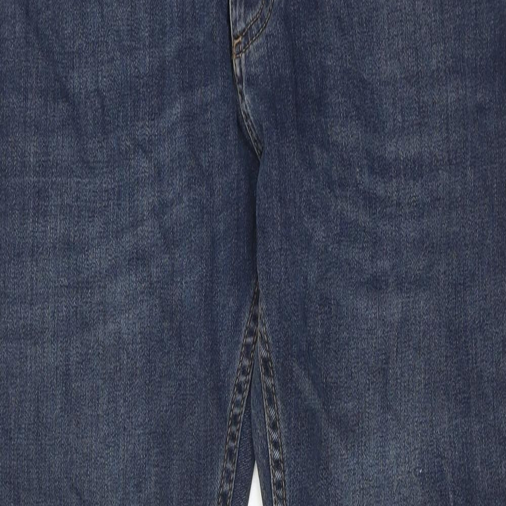 Mens UK Size 32 in Topman Regular Fit Skinny Blue Jeans