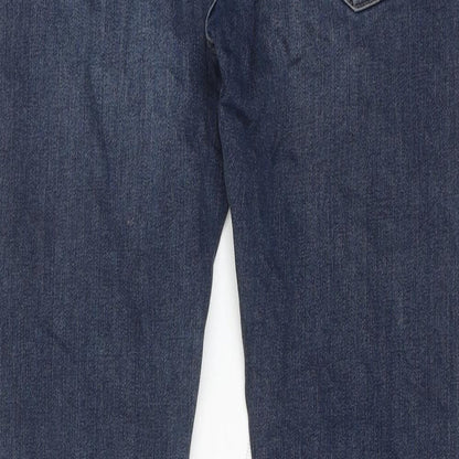 Mens UK Size 32 in Topman Regular Fit Skinny Blue Jeans