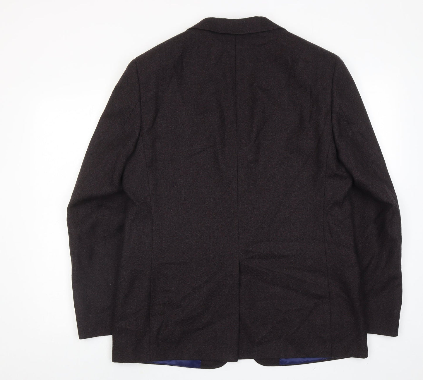 Mens UK Size 42 Marks and Spencer Regular Purple Suit Jacket