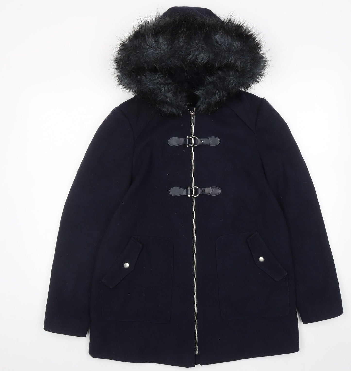 Womens UK Size 10 New Look Blue Jacket