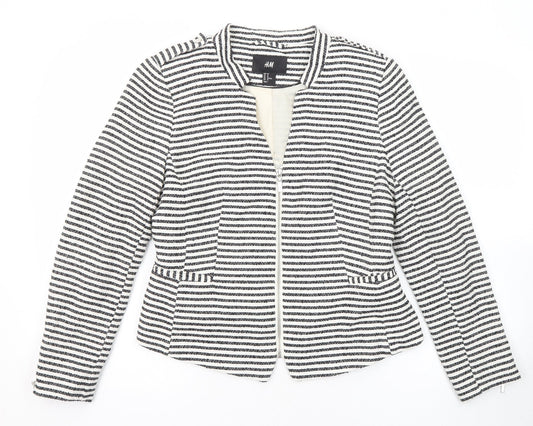 Womens UK Size 12 H&M Black Jacket