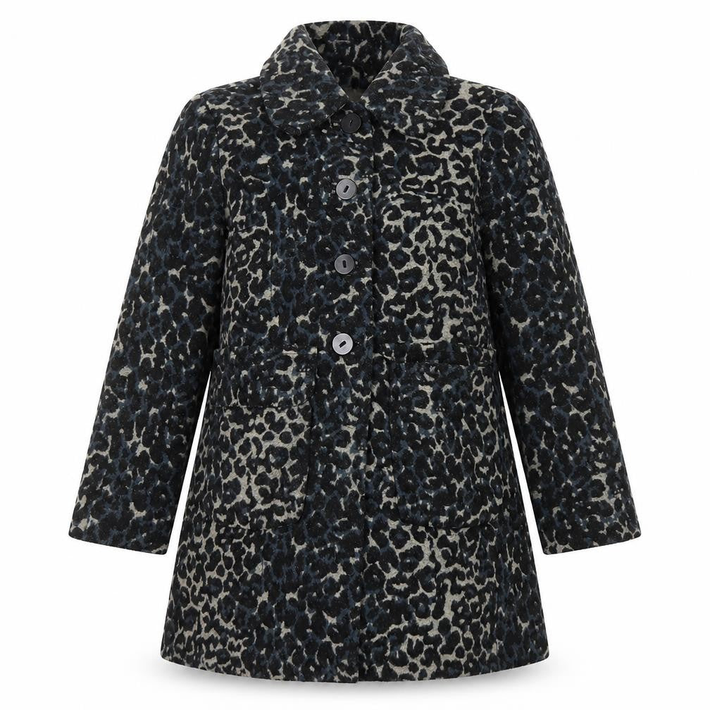 Womens UK Size L Mango Multicoloured Pea Coat