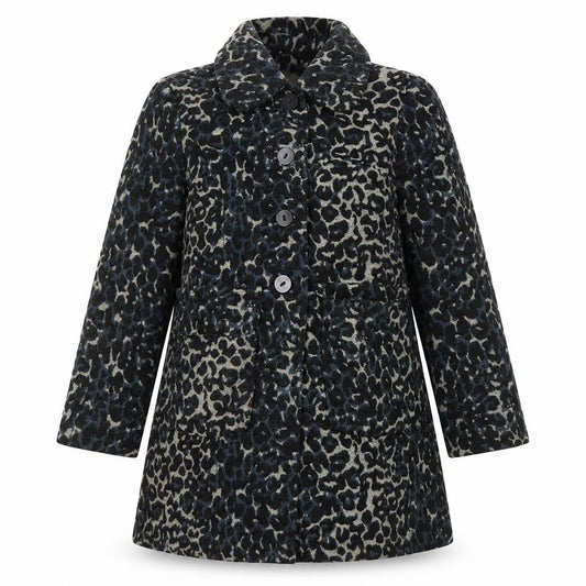 Womens UK Size L Mango Multicoloured Pea Coat