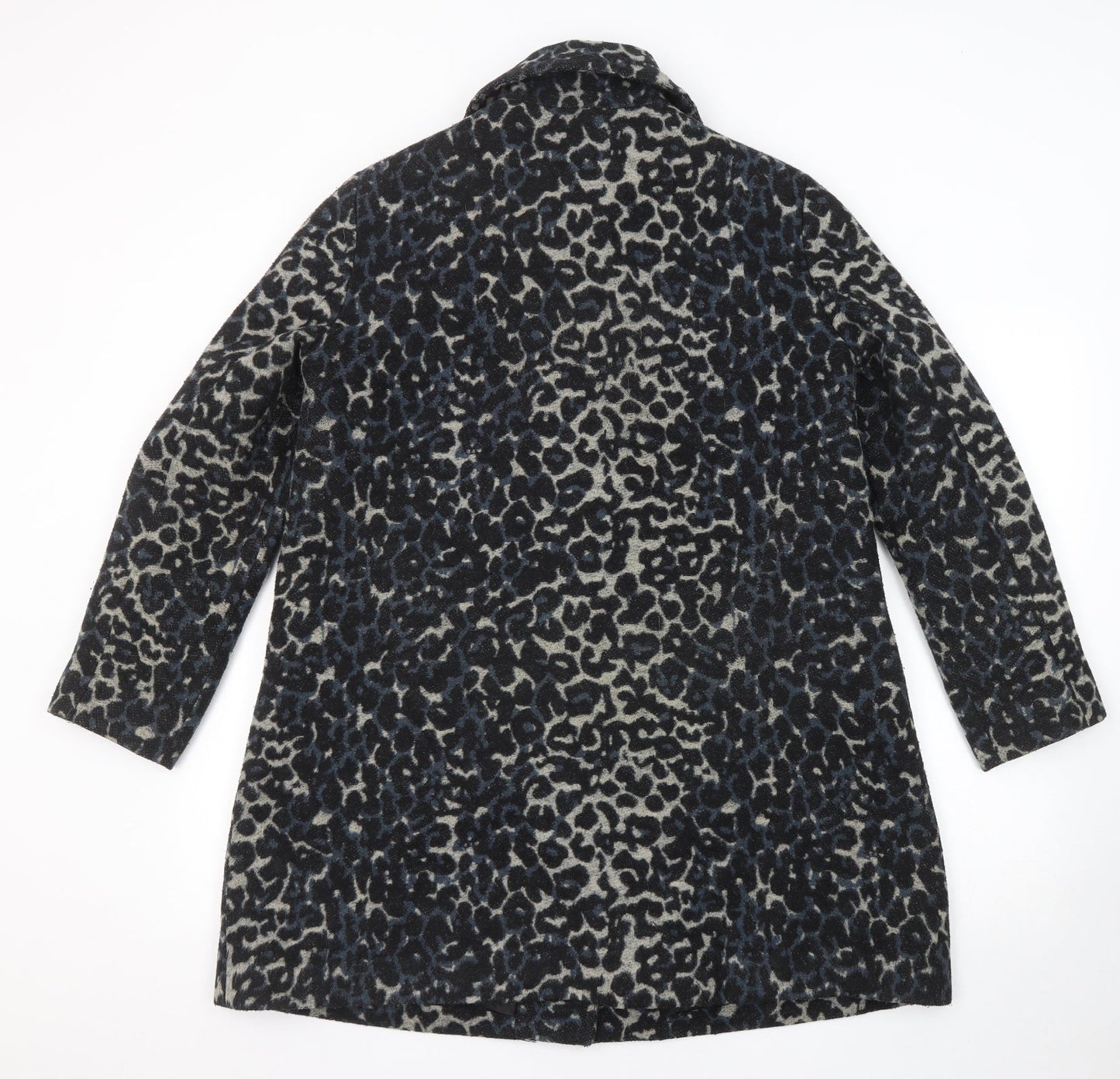 Womens UK Size L Mango Multicoloured Pea Coat