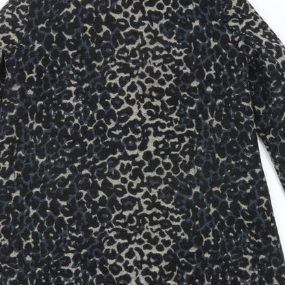 Womens UK Size L Mango Multicoloured Pea Coat