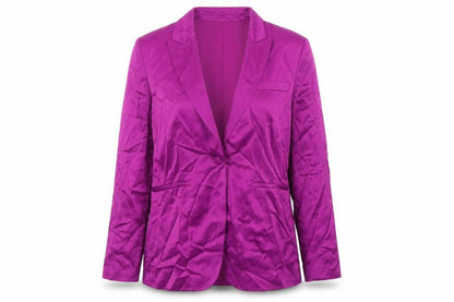 Womens UK Size 12 Marks and Spencer Regular Purple Suit Jacket